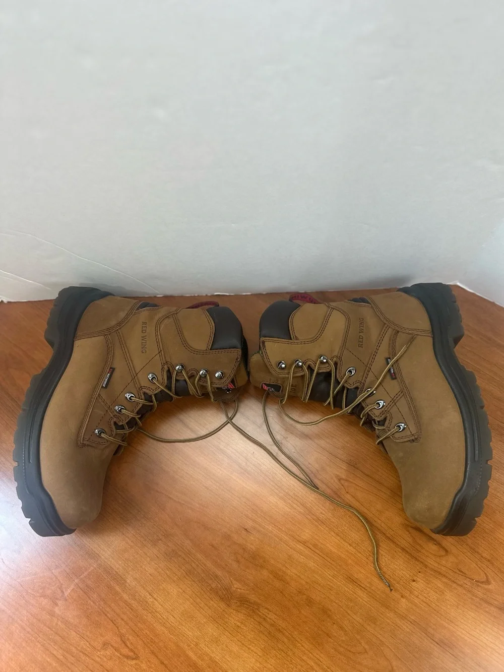 Red Wings King Toe® Men's 8-inch Waterproof Safety Toe Boot Men's 7.5